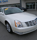 cadillac dts 2008 white sedan w 1sa gasoline 8 cylinders front wheel drive automatic 46219