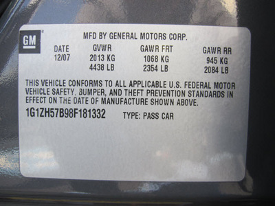 chevrolet malibu 2008 gray sedan lt gasoline 4 cylinders front wheel drive automatic 46410