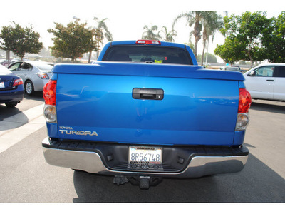 toyota tundra 2008 blue pickup truck crew max sr5 gasoline 8 cylinders 2 wheel drive automatic 91761
