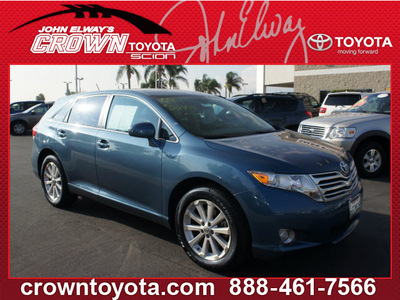 toyota venza 2009 blue wagon fwd 4cyl gasoline 4 cylinders front wheel drive automatic 91761