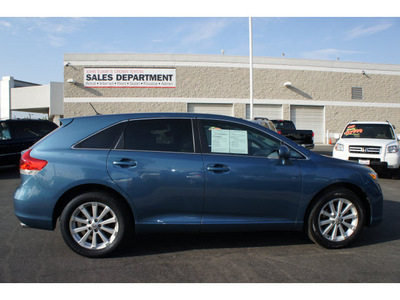 toyota venza 2009 blue wagon fwd 4cyl gasoline 4 cylinders front wheel drive automatic 91761