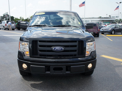 ford f 150 2010 black pickup truck stx gasoline 8 cylinders 2 wheel drive automatic 33021