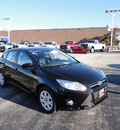 ford focus 2012 black hatchback se gasoline 4 cylinders front wheel drive automatic with overdrive 60546