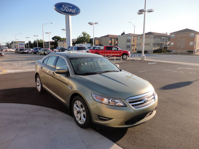 ford taurus 2012 beige sedan sel gasoline 6 cylinders front wheel drive automatic with overdrive 60546
