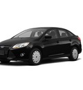 ford focus 2012 black sedan se gasoline 4 cylinders front wheel drive 6 speed automatic 77388