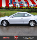 honda accord 2002 silver coupe ex v 6 gasoline 6 cylinders front wheel drive 4 speed automatic 44024