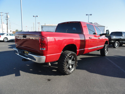 dodge ram 1500 2006 red gasoline 8 cylinders 4 wheel drive automatic 60915