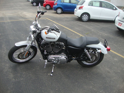harley davidson xl 1200l sportster 2008 white low 2 cylinders 5 speed 45342