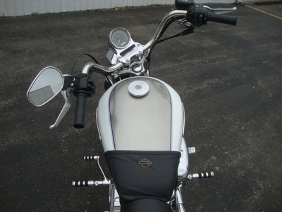 harley davidson xl 1200l sportster 2008 white low 2 cylinders 5 speed 45342