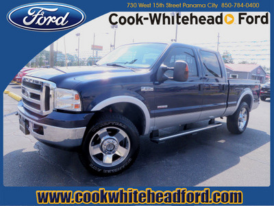 ford f 250 super duty 2006 blue lariat diesel 8 cylinders 4 wheel drive automatic with overdrive 32401