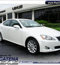 lexus is 250 2009 white sedan gasoline 6 cylinders all whee drive automatic 07755