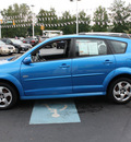 pontiac vibe 2007 blue hatchback gasoline 4 cylinders front wheel drive automatic with overdrive 07701