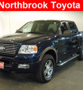 ford f 150 2005 blue fx4 8 cylinders 4 wheel drive automatic with overdrive 60062