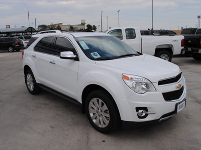 chevrolet equinox 2011 summit whi ltz gasoline 4 cylinders front wheel drive automatic 76087