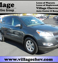 chevrolet traverse 2011 gray suv lt gasoline 6 cylinders all whee drive 6 speed automatic 55391