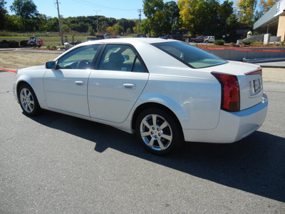 cadillac cts 2007 white sedan sprt gasoline 6 cylinders rear wheel drive not specified 55391