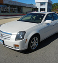 cadillac cts 2007 white sedan sprt gasoline 6 cylinders rear wheel drive not specified 55391