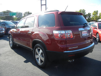 gmc acadia 2011 red suv slt 1 gasoline 6 cylinders all whee drive 6 speed automatic 55391