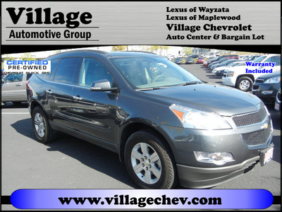 chevrolet traverse 2011 gray suv lt gasoline 6 cylinders front wheel drive 6 speed automatic 55391