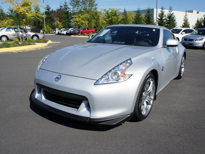 nissan 370z 2009 lt  gray coupe gasoline 6 cylinders rear wheel drive automatic 98371