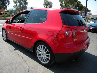 volkswagen gti 2006 red hatchback gasoline 4 cylinders front wheel drive automatic 92882