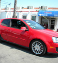 volkswagen gti 2006 red hatchback gasoline 4 cylinders front wheel drive automatic 92882