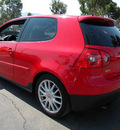 volkswagen gti 2006 red hatchback gasoline 4 cylinders front wheel drive automatic 92882