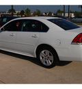 chevrolet impala 2011 white sedan ls fleet flex fuel 6 cylinders front wheel drive 4 speed automatic 77090