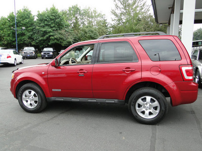 ford escape 2008 red suv limited gasoline 6 cylinders all whee drive automatic 98032