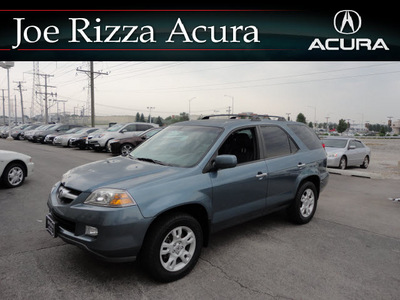 acura mdx 2005 lt  blue suv touring awd gasoline 6 cylinders all whee drive automatic with overdrive 60462