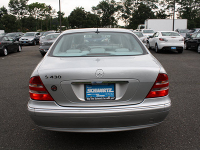 mercedes benz s class 2000 silver sedan s430 gasoline 8 cylinders rear wheel drive automatic 07702