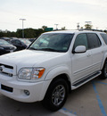 toyota sequoia 2006 white suv sr5 gasoline 8 cylinders rear wheel drive automatic 76210