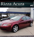 acura 3 2tl 2004 dk  red sedan gasoline 6 cylinders front wheel drive automatic with overdrive 60462