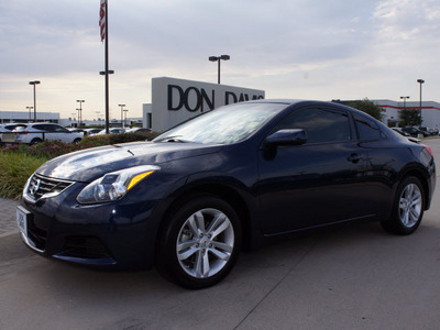 nissan altima 2011 dk  blue coupe 2 5 s gasoline 4 cylinders front wheel drive automatic 76018