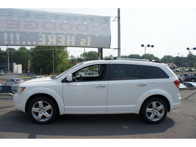 dodge journey 2010 white suv r t gasoline 6 cylinders front wheel drive automatic 08812
