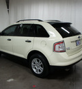 ford edge 2007 off white suv se gasoline 6 cylinders front wheel drive automatic with overdrive 76108