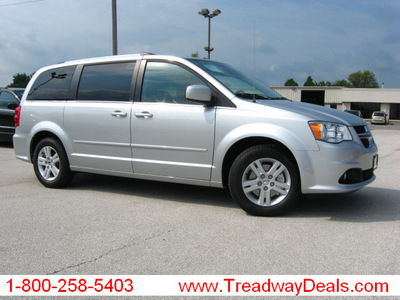 dodge grand caravan 2012 silver van crew flex fuel v6 front wheel drive automatic 45840