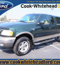 ford f 150 2002 dk  green lariat gasoline 8 cylinders 4 wheel drive automatic with overdrive 32401