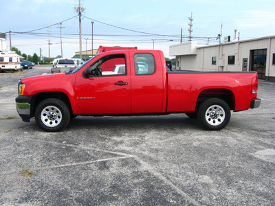 gmc sierra 1500 2008 red pickup truck gasoline 6 cylinders 2 wheel drive automatic 45840