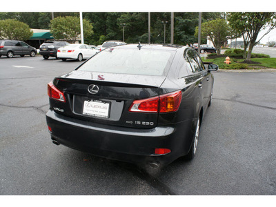 lexus is 250 2009 dk  gray sedan premium package gasoline 6 cylinders all whee drive automatic 07755