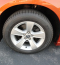 dodge charger 2011 orange sedan se gasoline 6 cylinders rear wheel drive shiftable automatic 60915