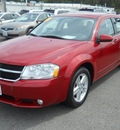 dodge avenger 2010 inf red sedan r t gasoline 4 cylinders front wheel drive 4 speed automatic 99212
