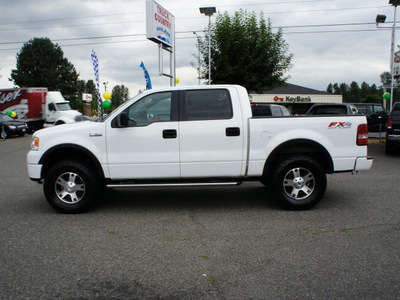 ford f 150 2006 white fx4 4x4 flex fuel 8 cylinders 4 wheel drive automatic with overdrive 98371