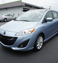 mazda mazda5 2012 lt  blue wagon grand touring gasoline 4 cylinders front wheel drive automatic 98371