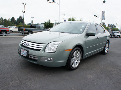 ford fusion 2008 lt  green sedan v6 sel gasoline 6 cylinders all whee drive automatic 98371