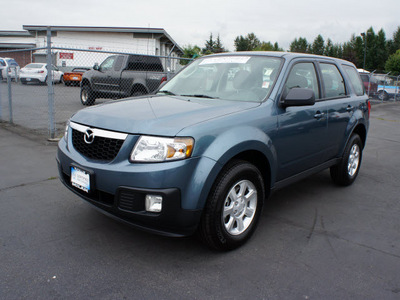 mazda tribute 2011 blue suv i gasoline 4 cylinders front wheel drive automatic 98371