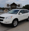 chevrolet traverse 2011 white lt gasoline 6 cylinders front wheel drive automatic 76087