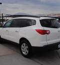 chevrolet traverse 2011 white lt gasoline 6 cylinders front wheel drive automatic 76087