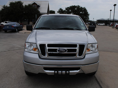 ford f 150 2008 silver xlt gasoline 8 cylinders 2 wheel drive automatic with overdrive 76087