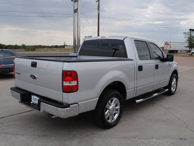 ford f 150 2008 silver xlt gasoline 8 cylinders 2 wheel drive automatic with overdrive 76087